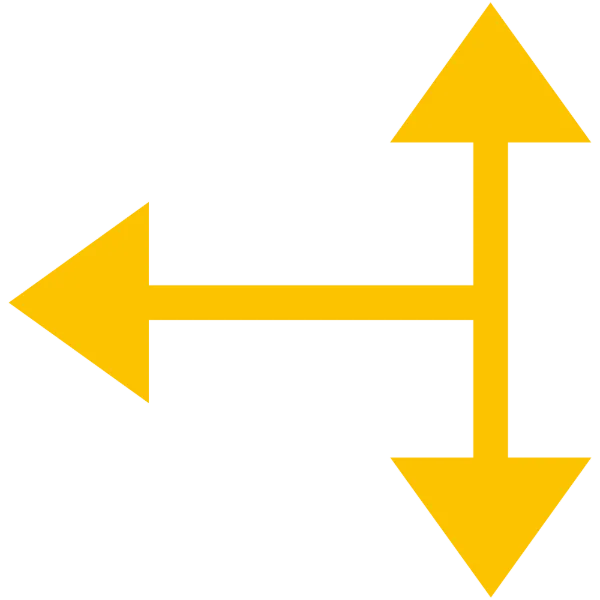 Pfeilsymbol nach rechts für Navigation und Leistungsweiterleitung